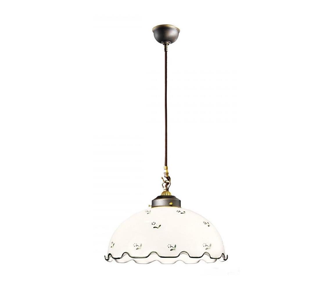 Lustră pe cablu NONNA 1xE27/75W/230V verde Kolarz 731.32.22
