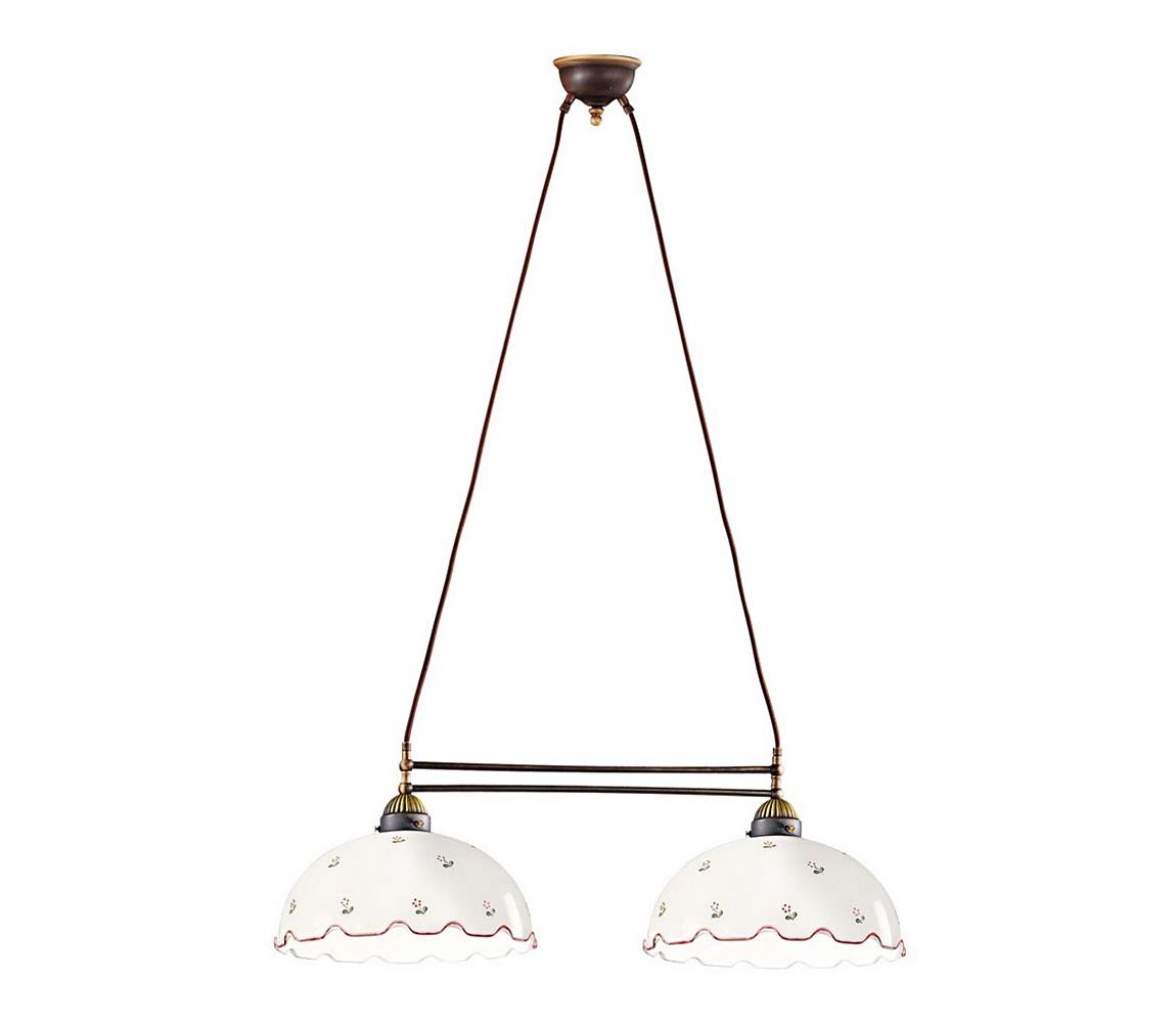 Lustră pe cablu Kolarz 731.82.71 NONNA 2xE27/75W/230V