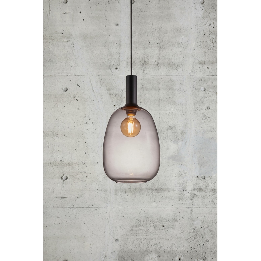 Lustră pe cablu Nordlux ALTON 1xE27/60W/230V negru