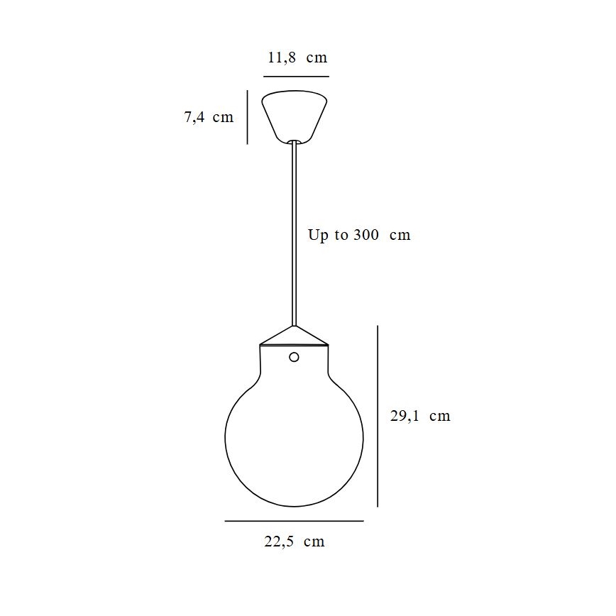 Lustră pe cablu Nordlux RAITO 1xE27/25W/230V alamă/alb
