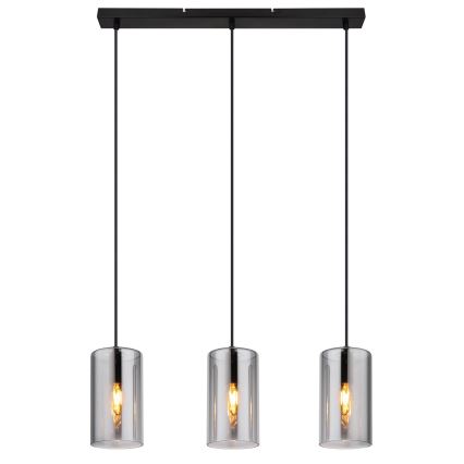 Lustră pe cablu 3xE14/25W/230V Globo