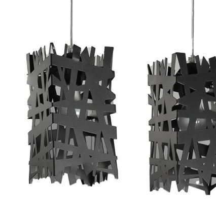 Lustră pe cablu ONLI FORESTA 3xE27/15W/230V negru