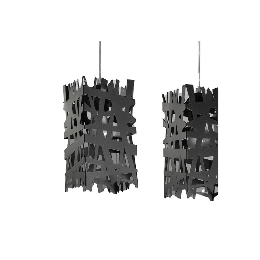 Lustră pe cablu ONLI FORESTA 3xE27/15W/230V negru