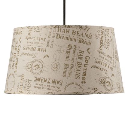 Lustră pe cablu ONLI MAIDA 1xE27/15W/230V d. 50 cm maro