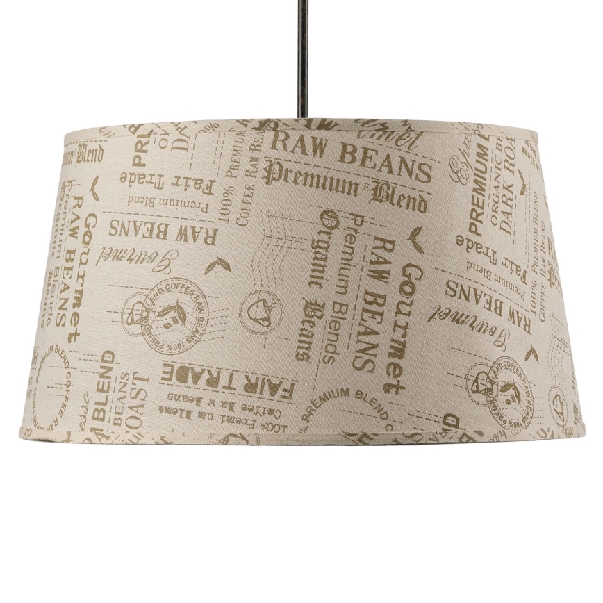 Lustră pe cablu ONLI MAIDA 1xE27/15W/230V d. 50 cm maro