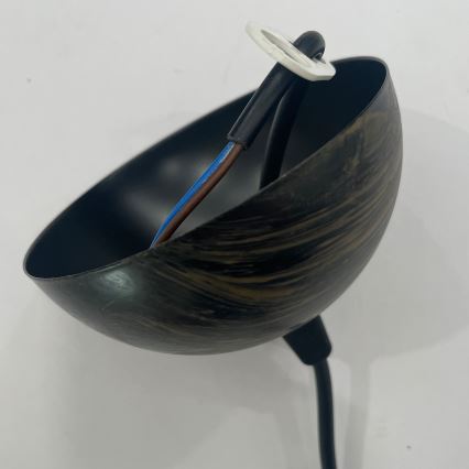 Lustră pe cablu ONLI MAIDA 1xE27/15W/230V d. 50 cm maro