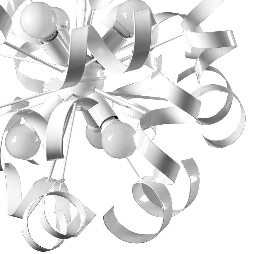 Lustră pe cablu ONLI ZOE 6xE14/6W/230V alb