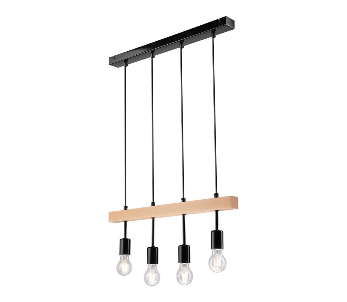 Lustră pe cablu ORAZIO 4xE27/60W/230V