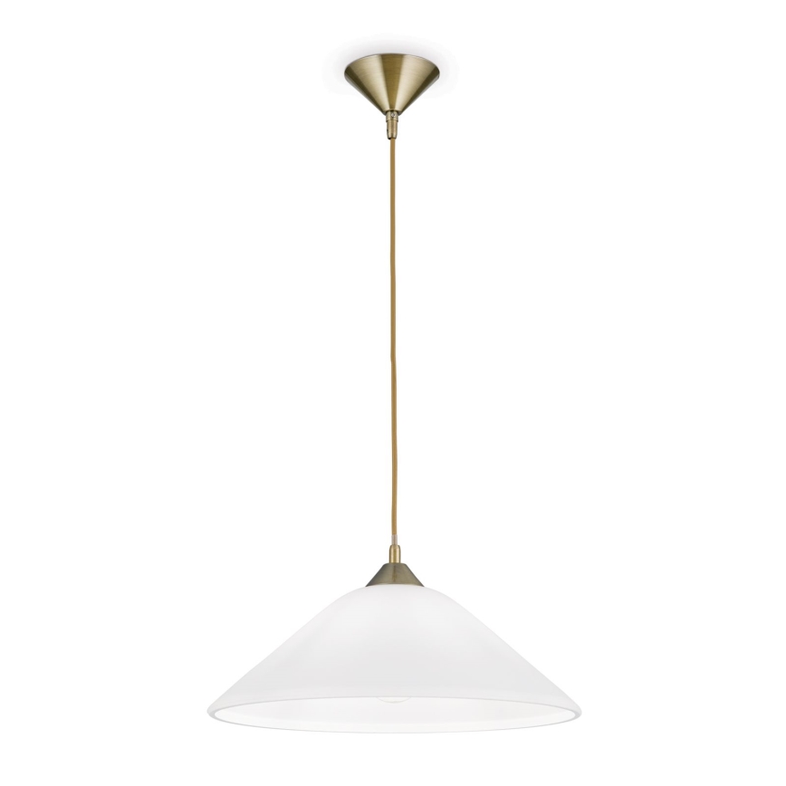 Lustră pe cablu GRADO 1xE27/60W/230V d. 40 cm alamă