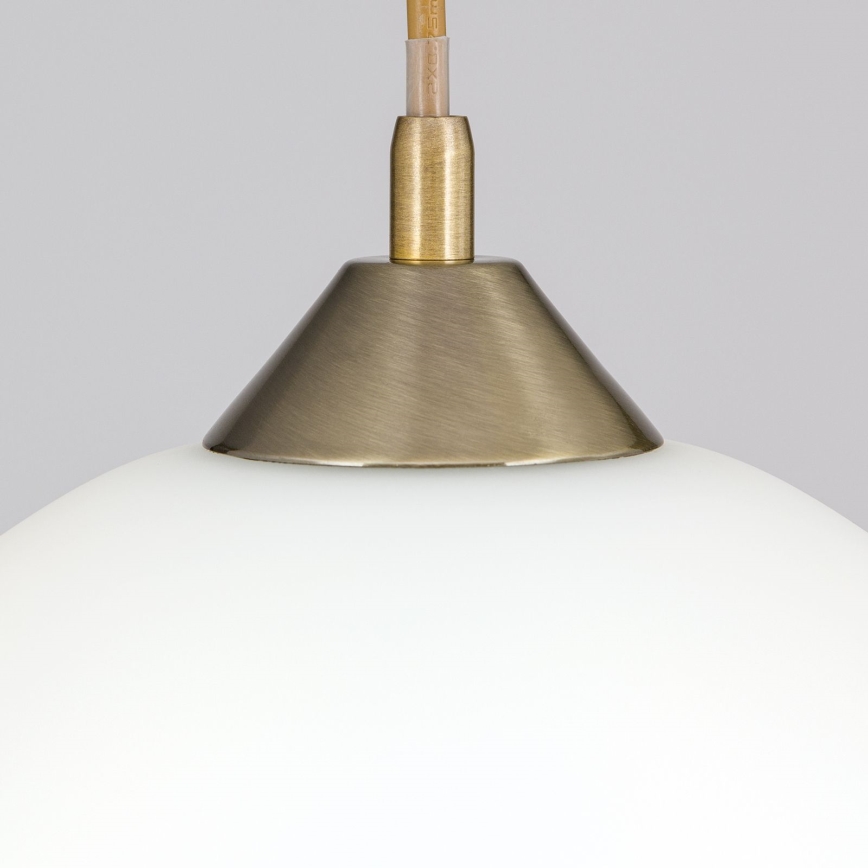 Lustră pe cablu GRADO 1xE27/60W/230V d. 40 cm alamă