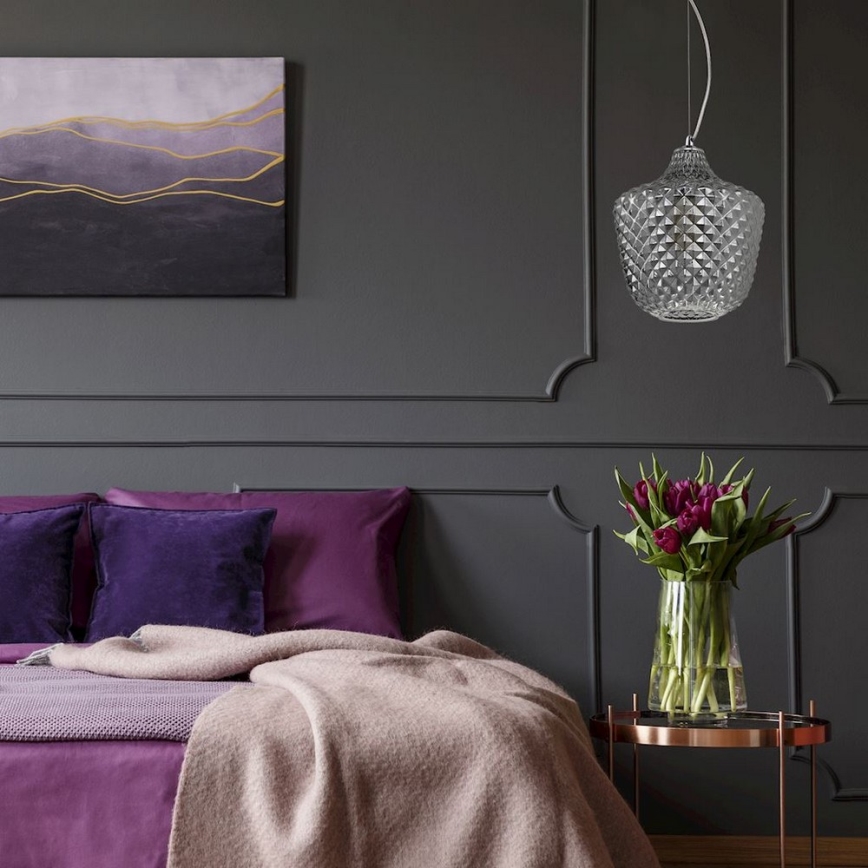 Lustră pe cablu ORLANDO 1xE27/60W/230V