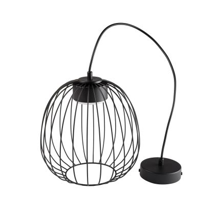 Lustră pe cablu OVELLA 1xGX53/10W/230V Ø 25 cm neagră