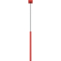 Lustră pe cablu PASTELO 1xG9/8W/230V roșie