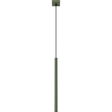 Lustră pe cablu PASTELO 1xG9/8W/230V verde