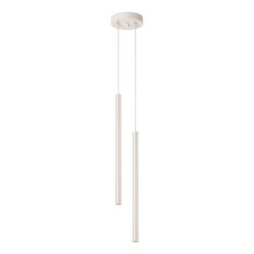 Lustră pe cablu PASTELO 2xG9/8W/230V crem