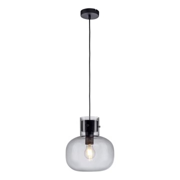Lustră pe cablu Paul Neuhaus 2003-25 SHITAKE 1xE27/10W/230V d. 25 cm gri