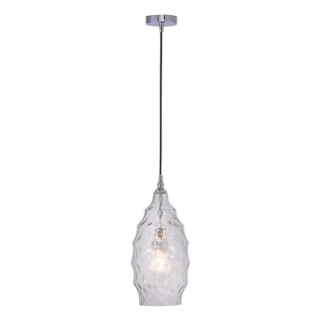 Lustră pe cablu Paul Neuhaus 8267-00 SCARLETT 1xE27/60W/230V d. 19 cm transparent