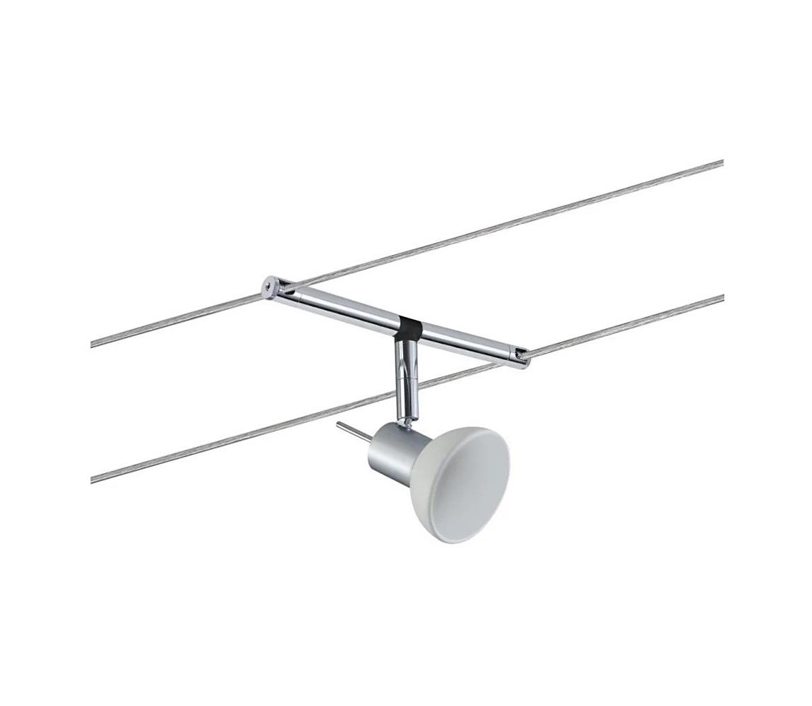 Lustră pe cablu Paulmann 94131 1xGU53/10W SHEELA 12V crom lucios