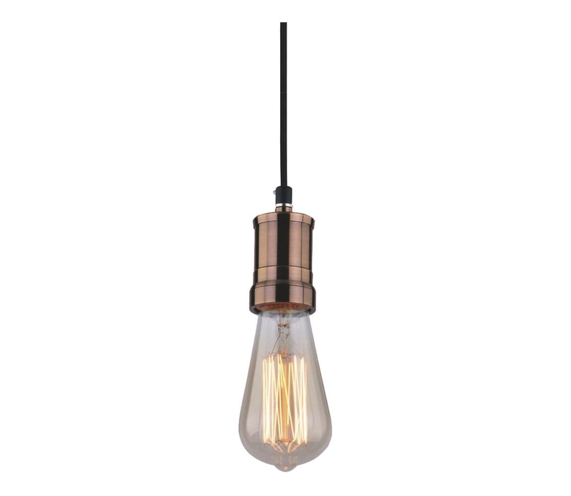 Lustră pe cablu PENDA 1xE27/15W/230V cupru  LY-3152