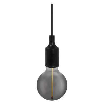 Lustră pe cablu PENDULUM BELL 1xE27/15W/230V negru Ledvance