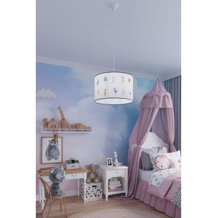 Lustră pe cablu pentru copii FAIRY 1xE27/15W/230V d. 40 cm