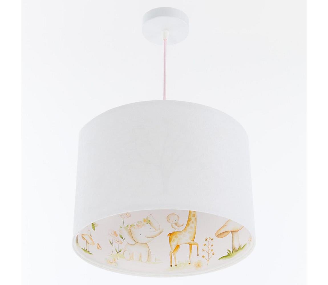 Lustră pe cablu pentru copii SWEET DREAMS 1xE27/60W/230V d. 30 cm