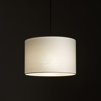 Lustră pe cablu pentru sistem de șină monofazic TRACER 1xE27/15W/230V d. 30 cm negru/alb