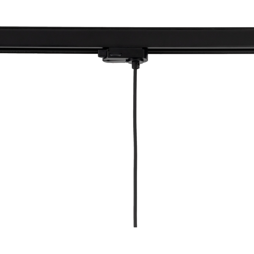 Lustră pe cablu pentru sistem de șină trifazic TRACER 1xE27/15W/230V d. 20 cm negru/maro