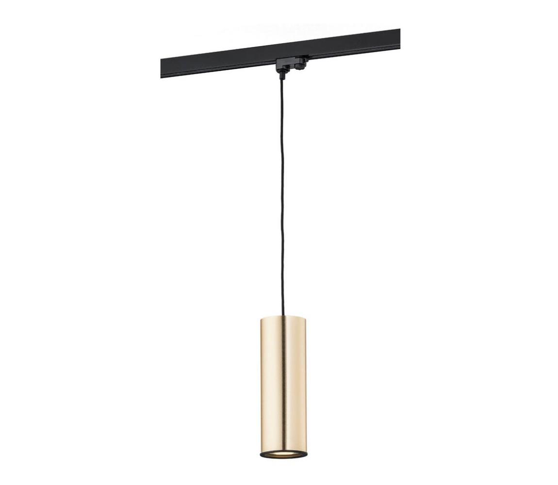 Lustră pe cablu pentru sistem pe șine Argon 4318 DELF 1xE27/15W/230V alamă