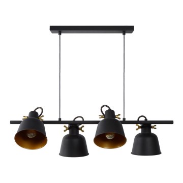 Lustră pe cablu PIA 4xE27/60W/230V Lucide 45380/04/30