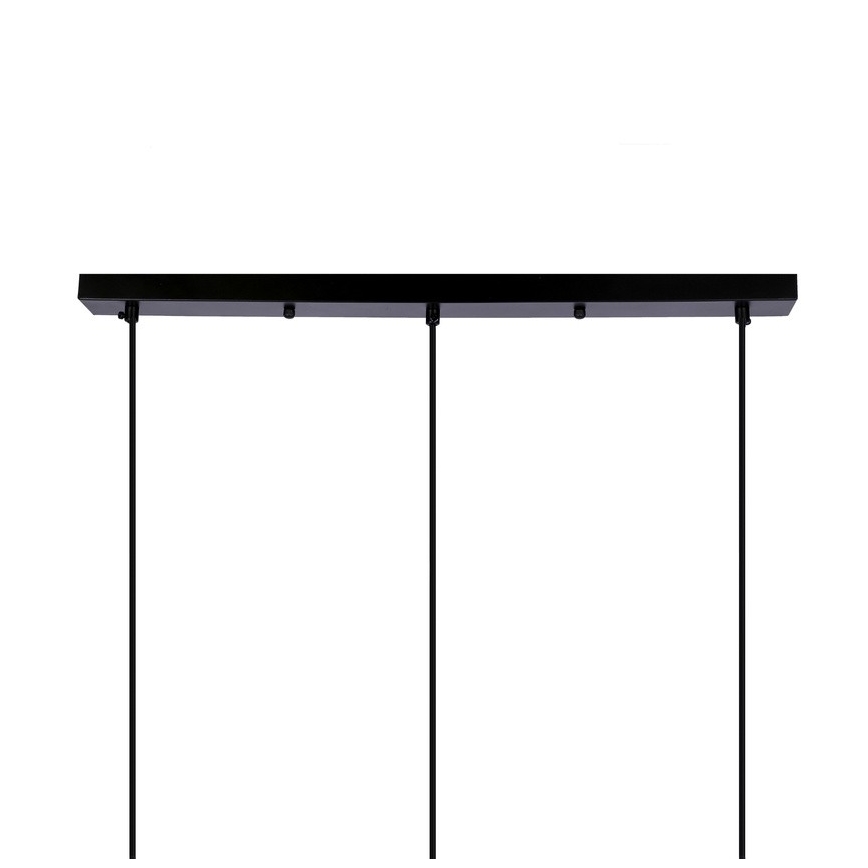 Lustră pe cablu POMPEI 3xE27/40W/230V negru
