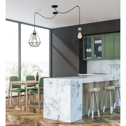 Lustră pe cablu PRIMO 1xE27/60W/230V