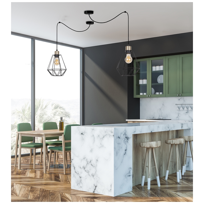 Lustră pe cablu PRIMO 1xE27/60W/230V