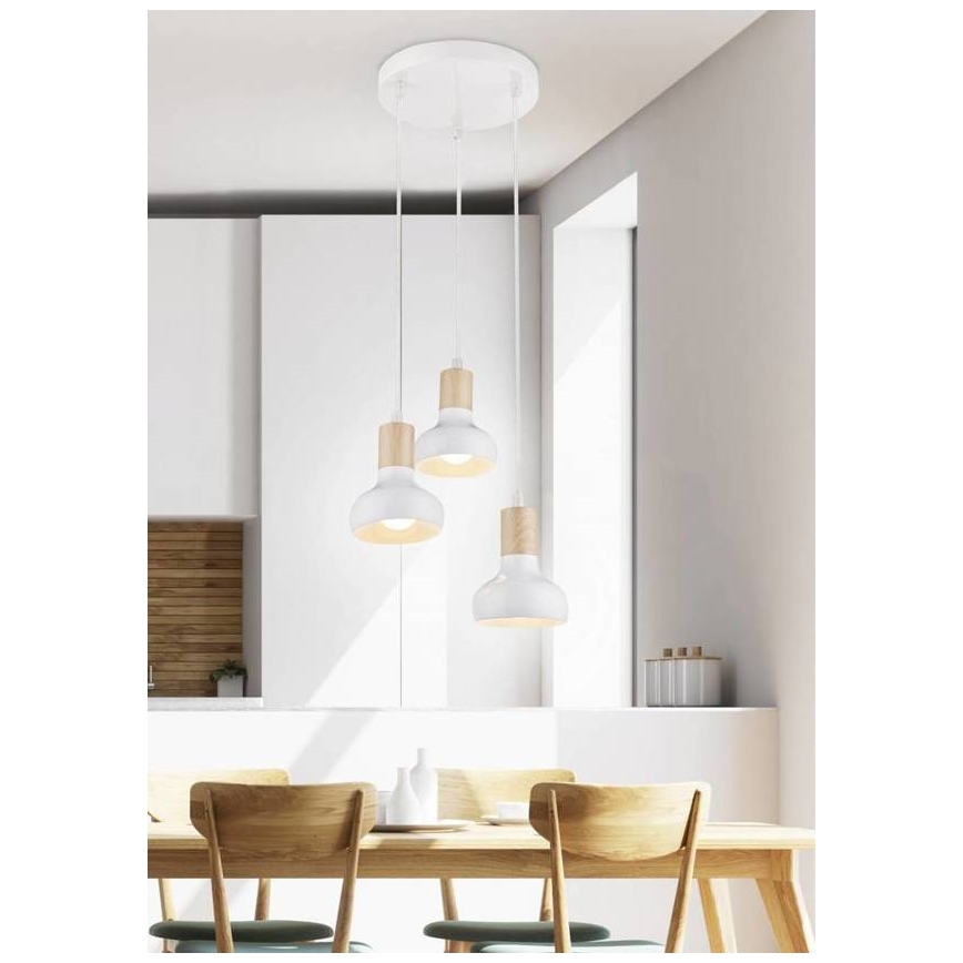 Lustră pe cablu PUERTO 3xE14/40W/230V