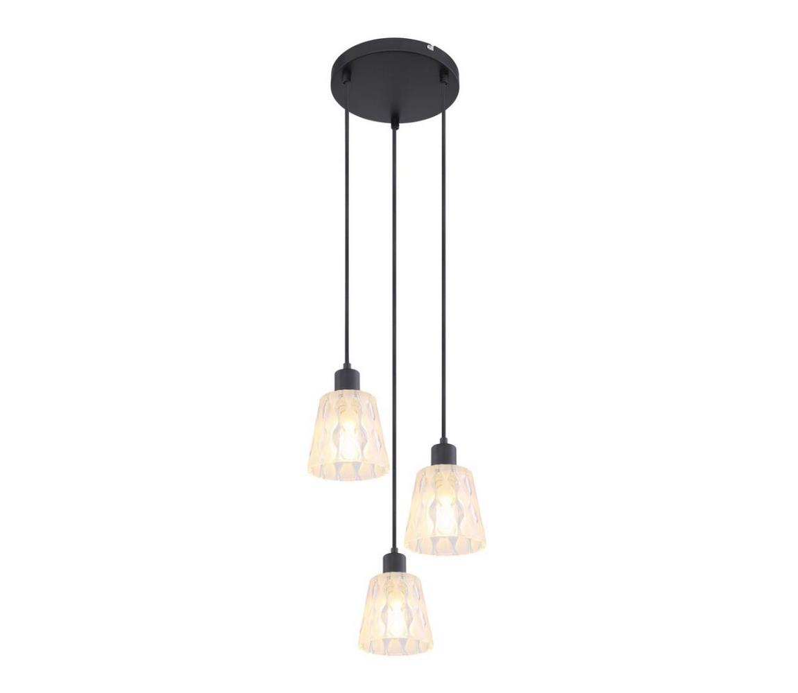 Lustră pe cablu Rabalux 3xE27/40W/230V