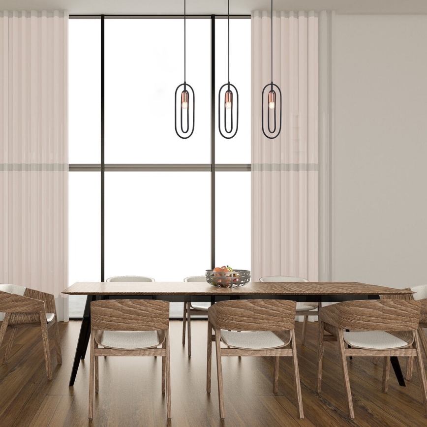 Lustră pe cablu Rabalux 3xE27/40W/230V