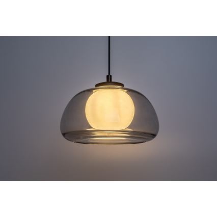 Lustră pe cablu Rabalux 1xG9/5W/230V fumuriu