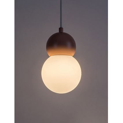 Lustră pe cablu Rabalux 1xG9/38W/230V roz