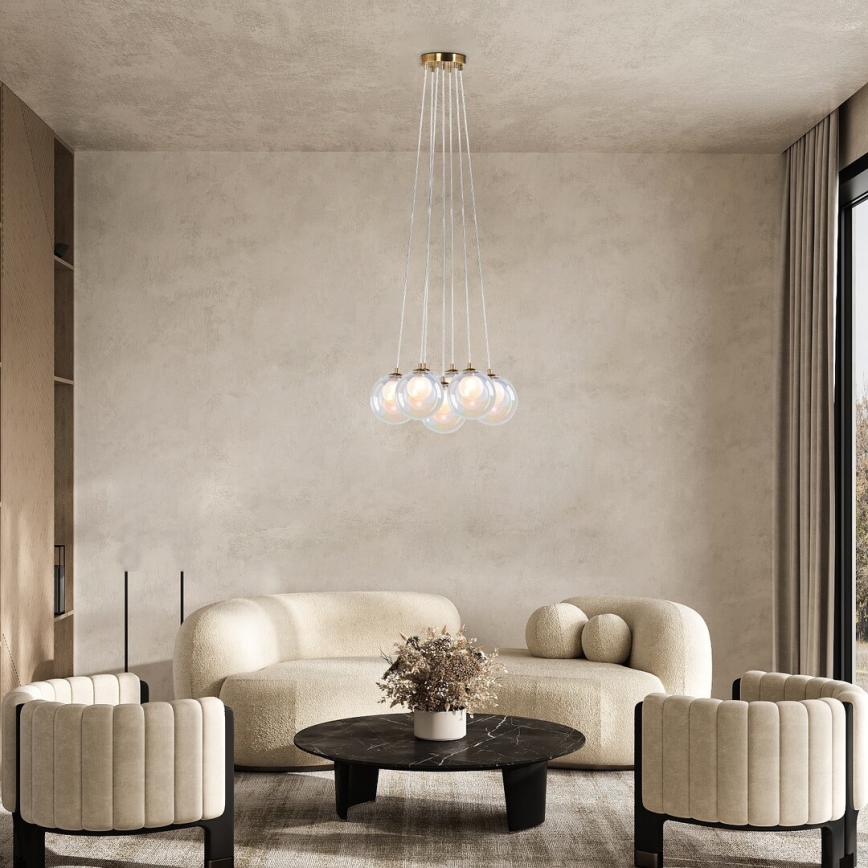 Lustră pe cablu Rabalux 7xG9/25W/230V