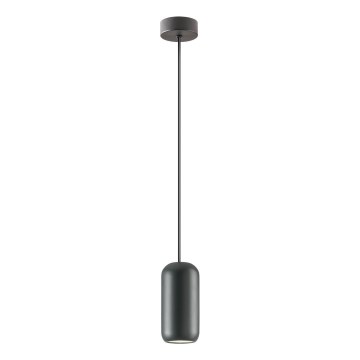 Lustră pe cablu Redo 01-3474 BOOM 1xGU10/10W/230V d. 7,6 cm negru