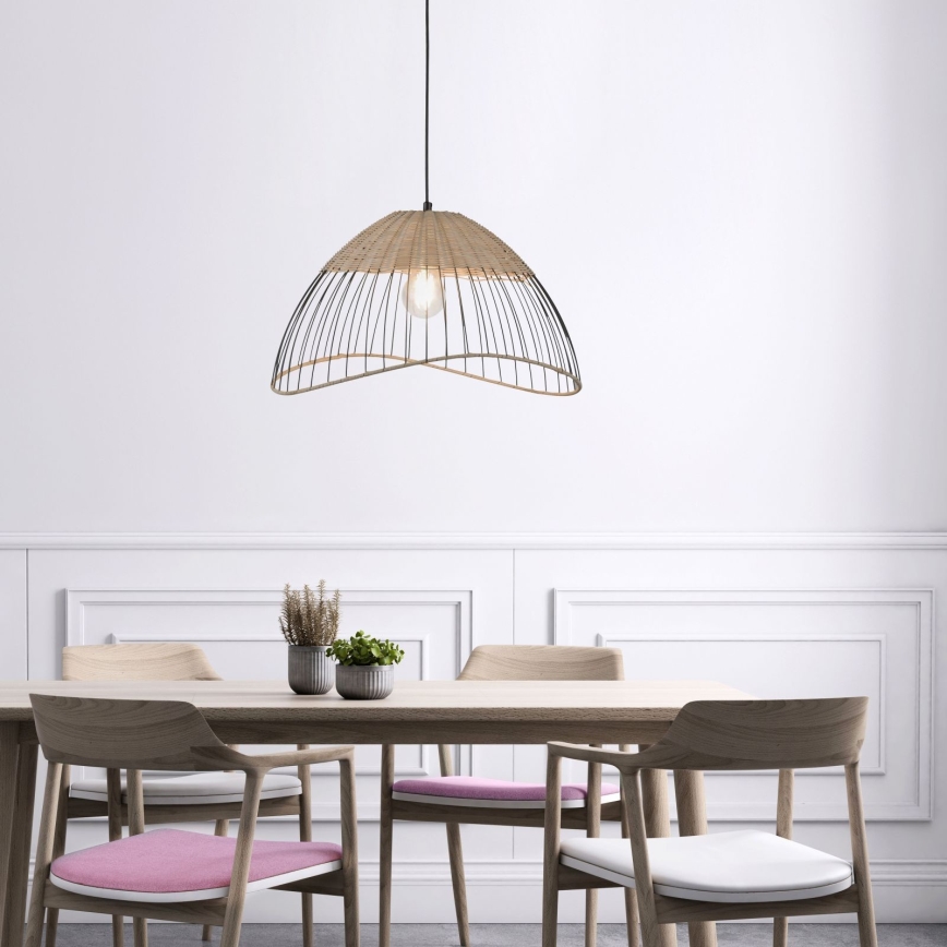 Lustră pe cablu REED 1xE27/60W/230V Leuchten Direkt 11154-79