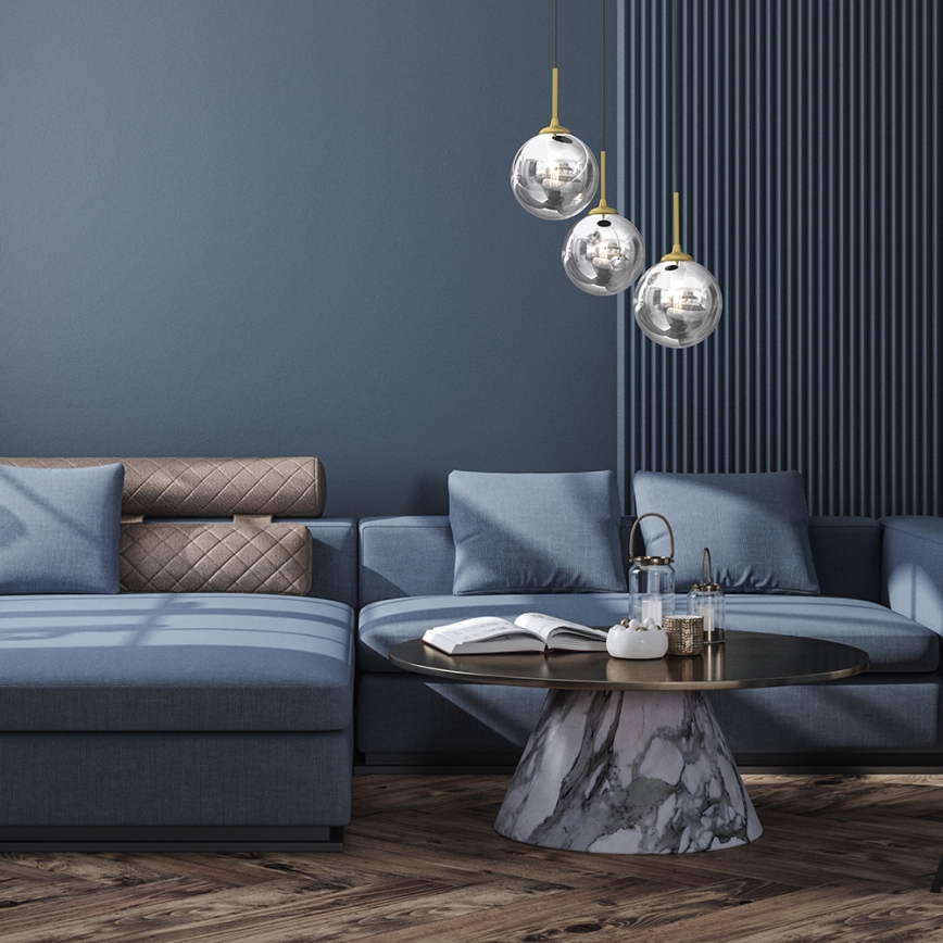 Lustră pe cablu REFLEX 3xE14/40W/230V