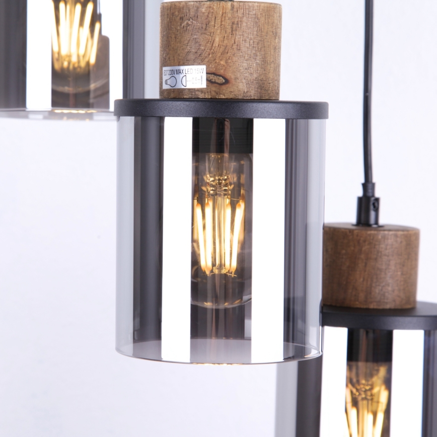 Lustră pe cablu 3xE27/15W/230V Globo