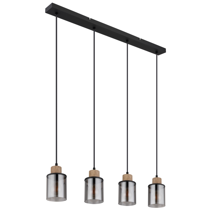 Lustră pe cablu 4xE27/15W/230V Globo