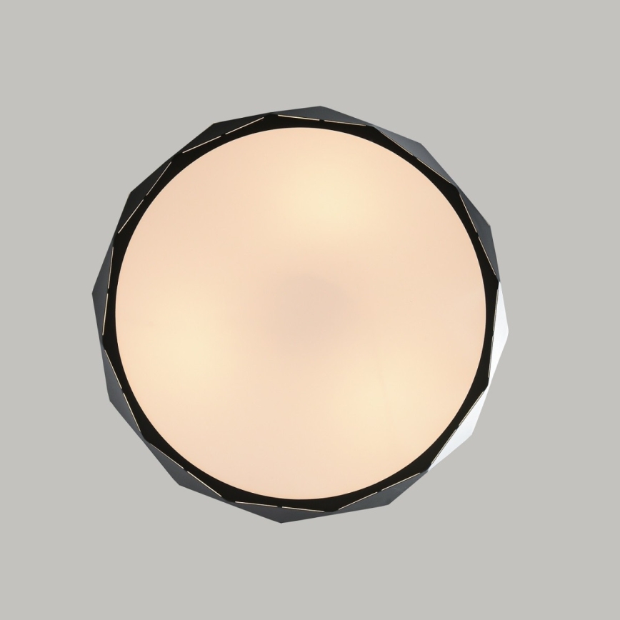 Lustră pe cablu REUS, 3x E27, 40W, 230V, Ø 47 cm, negru