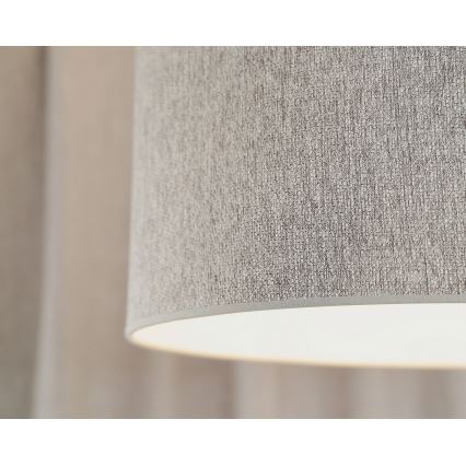 Lustră pe cablu ROLLER ECO Duolla RECYCLING 1xE27/15W/230V d. 45 cm gri