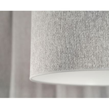 Lustră pe cablu ROLLER ECO Duolla RECYCLING 1xE27/15W/230V d. 45 cm gri