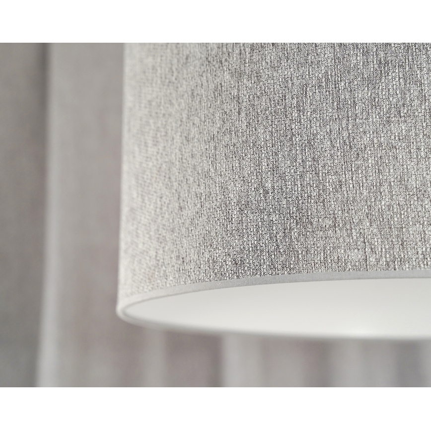 Lustră pe cablu ROLLER ECO Duolla RECYCLING 1xE27/15W/230V d. 45 cm gri