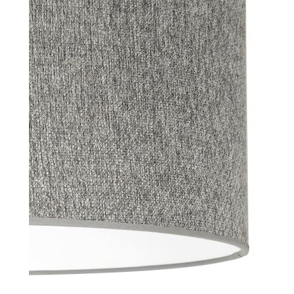 Lustră pe cablu ROLLER ECO Duolla RECYCLING 1xE27/15W/230V d. 45 cm gri