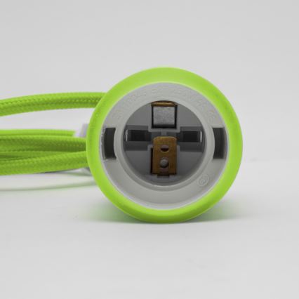 Lustră pe cablu ROXY 1xE27/60W/230V verde